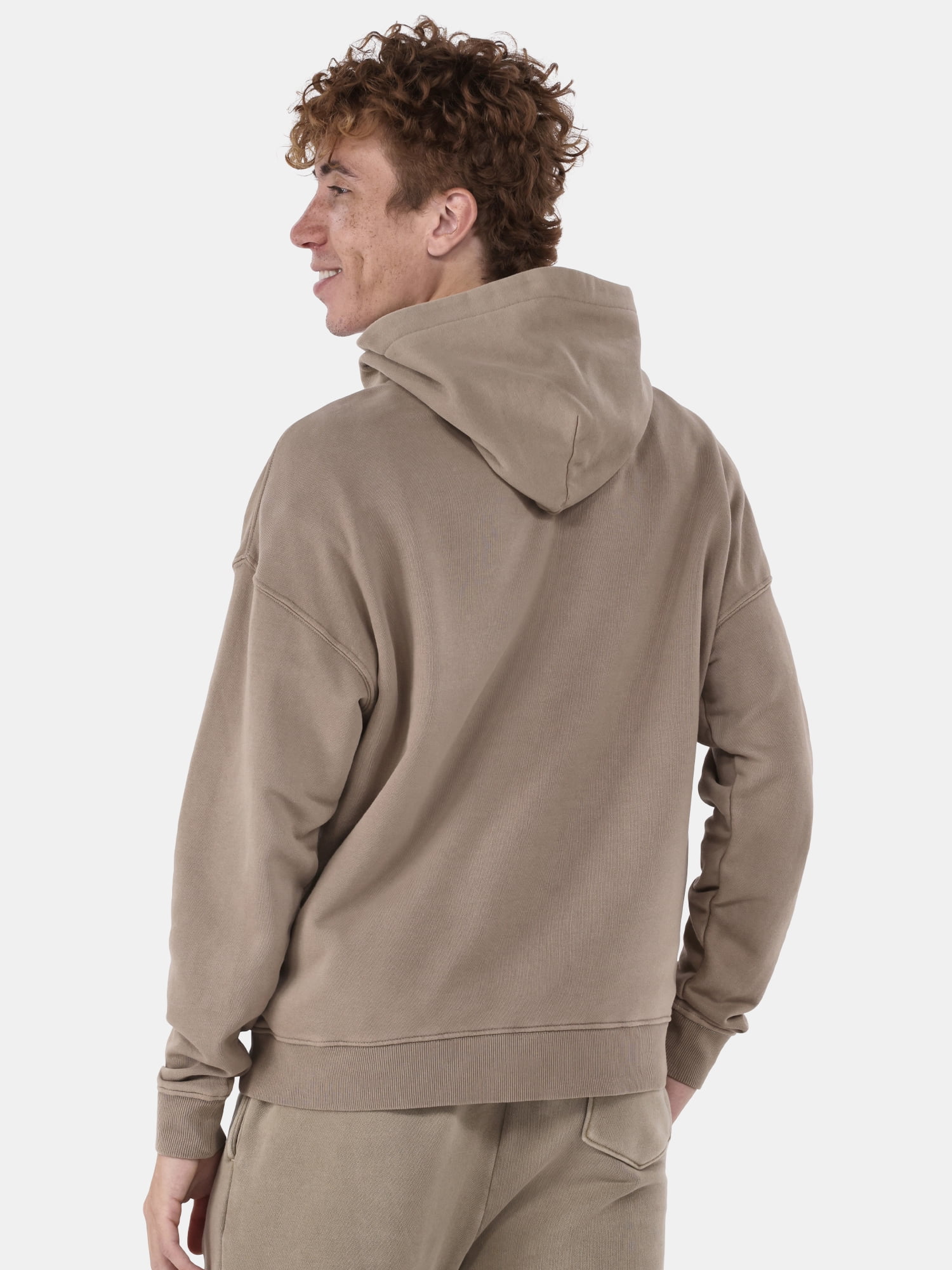 No Boundaries All Gender Oversized Fleece Hoodie Sweatshirt, 1 or 2-Pack, Men's