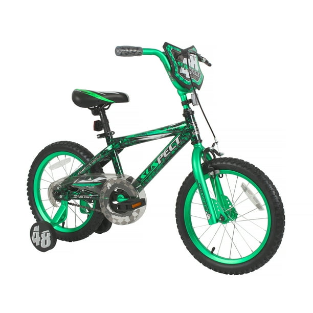 Dynacraft 16" Boys Suspect Bike, Green