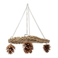 thumbnail image 3 of Hamaca De Red Tejida Para Loros, Resistente A Las Mordeduras, Hecha A Mano, Columpio Seguro Para Pastos Marinos Para Pájaros, Alivia El Aburrimiento, Decoración De Piña Con, 3 of 7