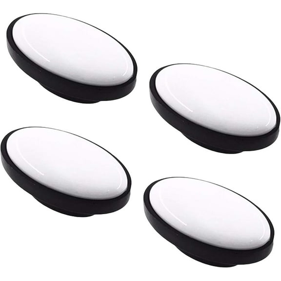 Gamvdout Set of 4 Vintage Drawer Knobs Ceramic Cabinet Door Handles  Furniture Drawer Handles Zinc Alloy Kitchen Wardrobe Knobs Bars Antique Door Handles