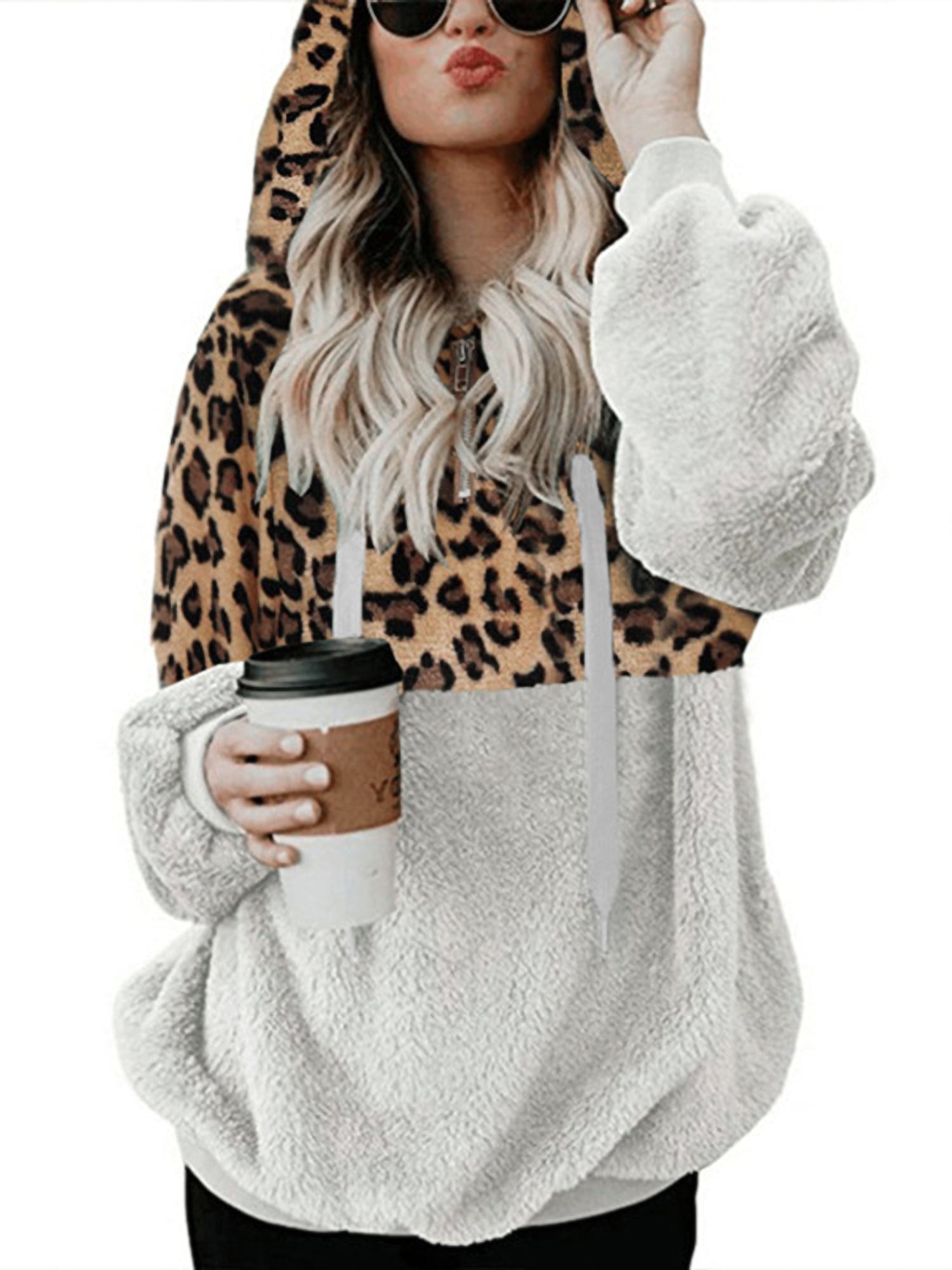 fuzzy bear sweater