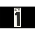thumbnail image 1 of Hy-Ko Products 200410 3 in. Bend & Peel Silver Reflective Vinyl House Number 1, Black, 1 of 1