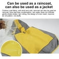 thumbnail image 5 of SPRING PARK Pet Puppy Dog Rain Coat Reflective Waterproof Hooded Poncho Jacket Outdoor Clothes, 5 of 7
