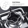 thumbnail image 2 of Phenofice 2Pcs Gas Stove Bracket Stainless Steel Pot Bracket Cooking Support for Friends, 2 of 8