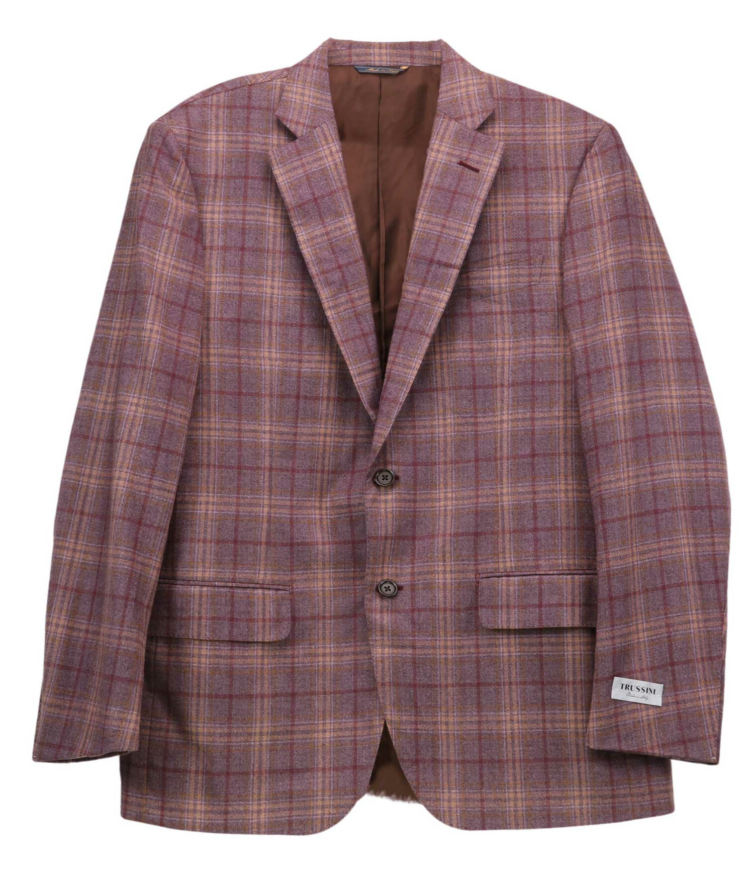 Trussini Men's Wool Sport Blazer Coats メンズ Suit Jacket