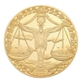 thumbnail image 3 of Regalo Coleccionable Monedas Conmemorativas Chapadas en Oro 12 Constelaciones (Libra), 3 of 8