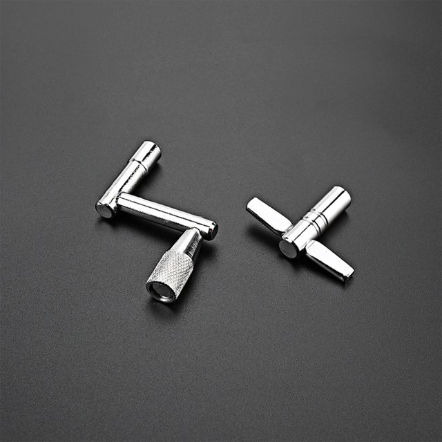 Clé de Réglage Remplacé Pièce Carré Clé Accessoires Pas de Fraises Structure Ferme Musical Engrenage Tambour Fournitures Mises à Niveau Raccords Z-type Instrument Accessoires