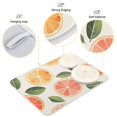 thumbnail image 3 of Yayeee Dish Drying Mat for Kitchen Counter 16"x18" Microfiber Absorbent Pad, Watercolor Orange, 3 of 7