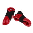 thumbnail image 3 of yotijay Professional Kicks Sparring Shoes/Footgear Foot Guard for Karate Taekwondo Red S, 3 of 9