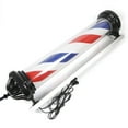 thumbnail image 6 of Fichiouy 40" Barber Shop Sign Pole Light LED Rotating Hair Salon Sign Red Blue White Color, 6 of 10