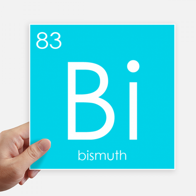 Chestry Elements Period Table Poor Metals Bismuth Bi Sticker Tags Wall Picture Laptop Decal Self adhesive