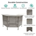 thumbnail image 2 of Cast Alumnim Weave Pattern Party Bar Table A, 2 of 7
