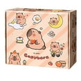 thumbnail image 1 of Capybara Stationery Set Capybara Things Pencil Large With Pencils Stickers Pencil Sharpener Cute Stationery Set For Children (A), 1 of 7