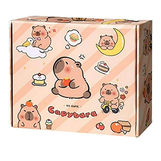 Complete Capybara Themed Stationery with Writing Tools and Accessories for Students and Artists