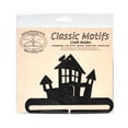 thumbnail image 1 of Classic Motifs Haunted House 6 Inch Charcoal Split Bottom Craft Holder, 1 of 1
