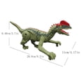 thumbnail image 3 of Remote Control Dinosaur Toy Green Plastic 2.4G Five Direction Simulation Walking Robot With Sound Light For Kids Age 4 12, 3 of 9