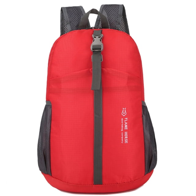 Mochila de viaje plegable ligera para hombres y mujeres Flame Horse Paquete al aire libre