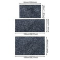 thumbnail image 5 of Hadanceo Carpet Tile Self Adhesive Anti-Slip Reusable Prevent Cat from Scratching Floor Repair Protecting Easy Install DIY Mat for for Walls Floors Sofas Cars Cat Scratching Pad,Light Grey, 5 of 8