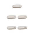 thumbnail image 2 of crativent Étui Rigide en Cuir pour Lunettes de Lecture pour Hommes, Femmes et Enfants, Blanc, 5 Pcs, 2 of 6