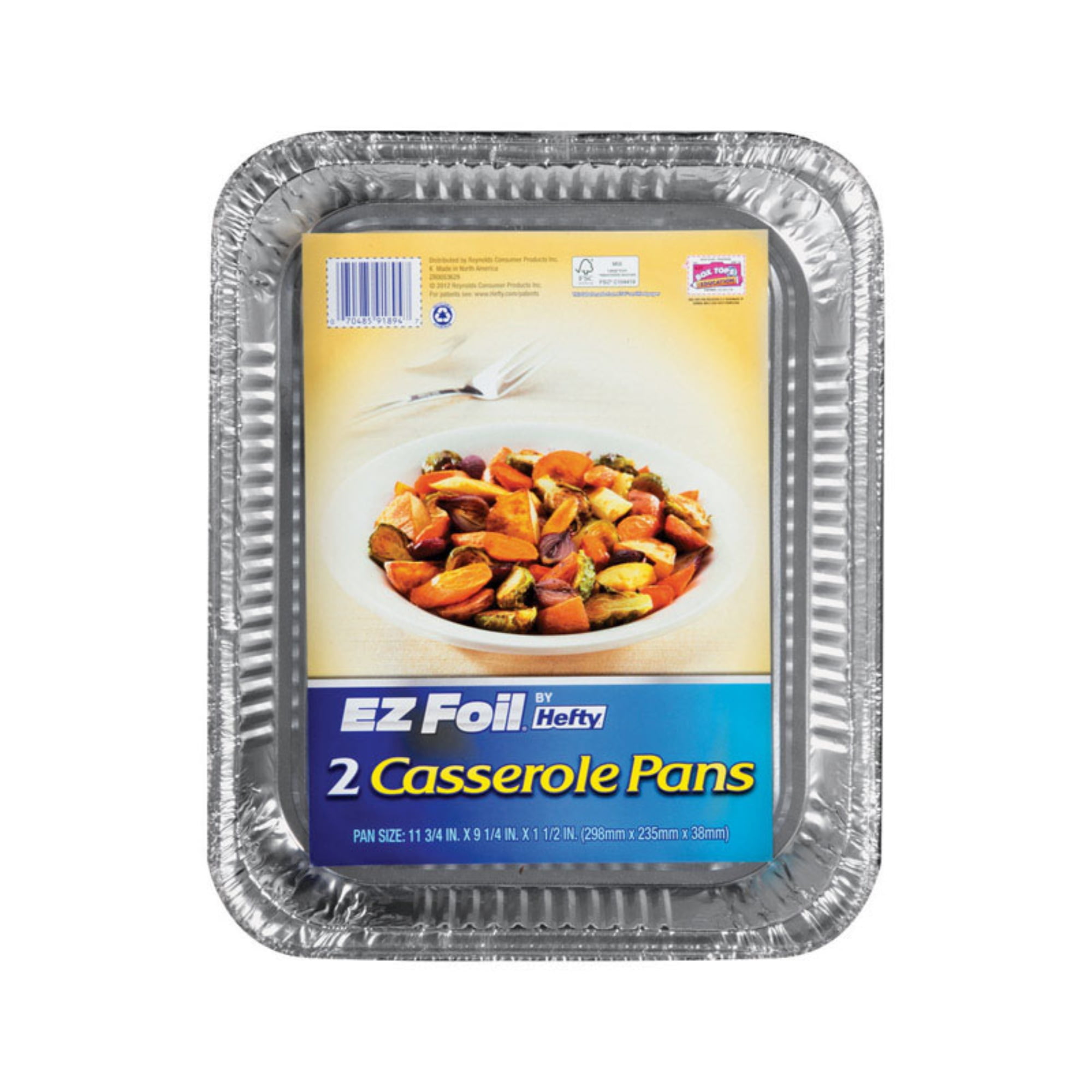 E-Z FOIL PAN FOIL LASAGNA/CASS (Pack of 12) - Walmart.ca