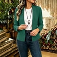 thumbnail image 5 of Guluxicc Open Front Blazers for Women Long Sleeve Dressy Jackets with Pockets Business Casual Jackets for Office Everyday Fall Winter, 5 of 5