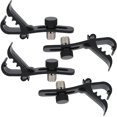 thumbnail image 1 of Hweilai 4 microphone drum stands, drum edge microphone clips, 1 of 5
