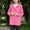 Hot Pink, variant on -Girls Lined Rain Jacket Zip Up Coat , Waterproof Windbreaker Hooded Jacket for Outdoor Hiking Camping, Winter Warm Outwear Windproof Softshell Coat for Kids(White,7-8Years)