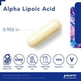 thumbnail image 4 of Pure Encapsulations Alpha Lipoic Acid 600 mg - ALA Supplement for Liver Support, Antioxidants, Nerve Health, Cardiovascular Health & Carbohydrate Support - Premium Alpha Lipoic Acid - 120 Capsules, 4 of 10