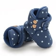 thumbnail image 3 of Akiihool Baby Booties Baby Unisex Baby Cozy and Baby Slippers Girls Boys Booties Warm (Blue,5), 3 of 4