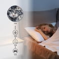 thumbnail image 4 of 14 Inch Wall Clock Battery Operated Silent Clock Decorative for Office, Kitchen, Outdoor, Living Room，Navy Blue Kitty Paint with Distressed Color Lovely, 4 of 4