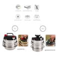 thumbnail image 3 of Aibecy Travel Cooking Pot Portable Pressure Cooker 1.6L Multifunctional Kitchen Accessory for Self-Driving Camping Vehicle, 3 of 7