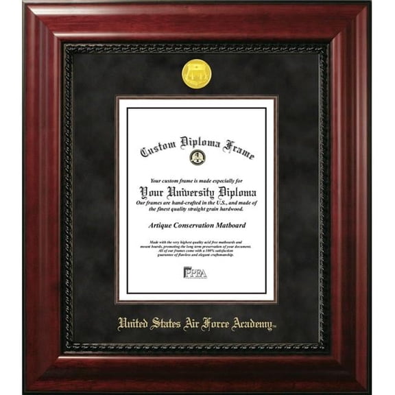 Campus Images CO994EXM-8511 11 x 8.5 in. United States Air Force Academy Executive Diploma Frame