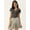 Black, variant on Women's Solid Cotton Jersey Top Casual Summer Short Sleeves V Neck Western Style Slip-On Light Weighted Loose Fitted Crop Top Blouse