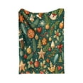 thumbnail image 2 of Hometravel Christmas Themed Blanket, 100x75cm Sofa Throw with Holiday Patterns, Festive Home Decor for Living Room, Bed, Seasonal Comfort and Warmth, 2 of 6