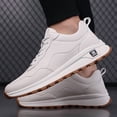 thumbnail image 2 of Men's Sports Fashion Lace-Up Casual Shoes Thick-Soled Non-Slip Shoes,, 2 of 9