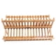 thumbnail image 1 of Escurridor de Platos Plegable de Doble Nivel de Bambú, Soporte para Secador de Cubios, Organizador de Cocina, 1 of 7