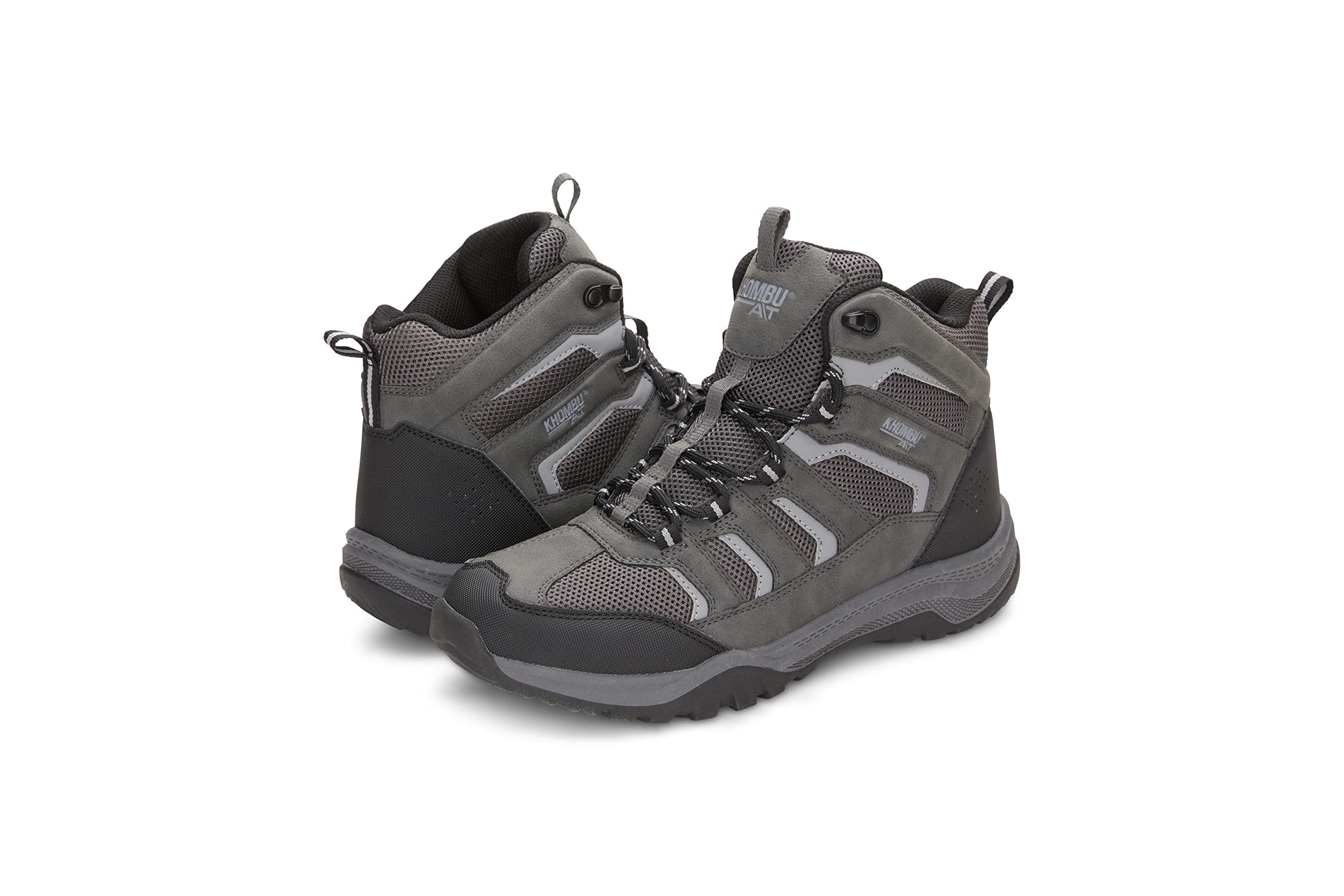 Mens Khombu Summit Leather Waterproof Hiking Walking Trail Mid Boots Shoes Size 