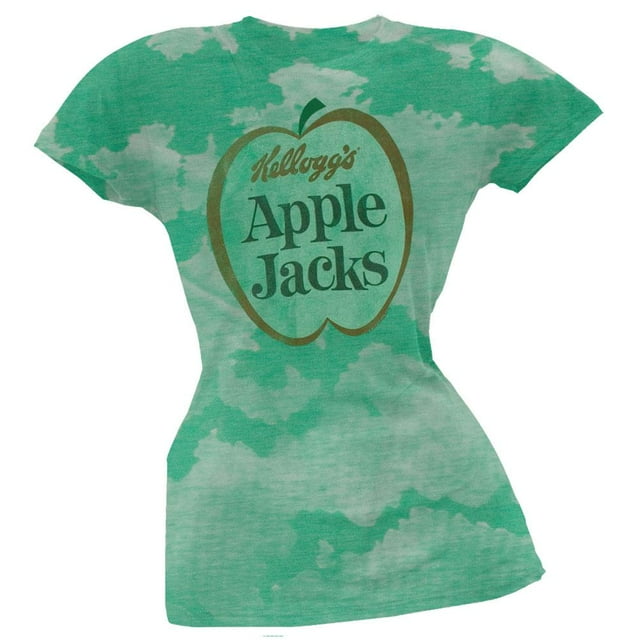 Apple Jacks - Logo Ladies Burnout T-Shirt