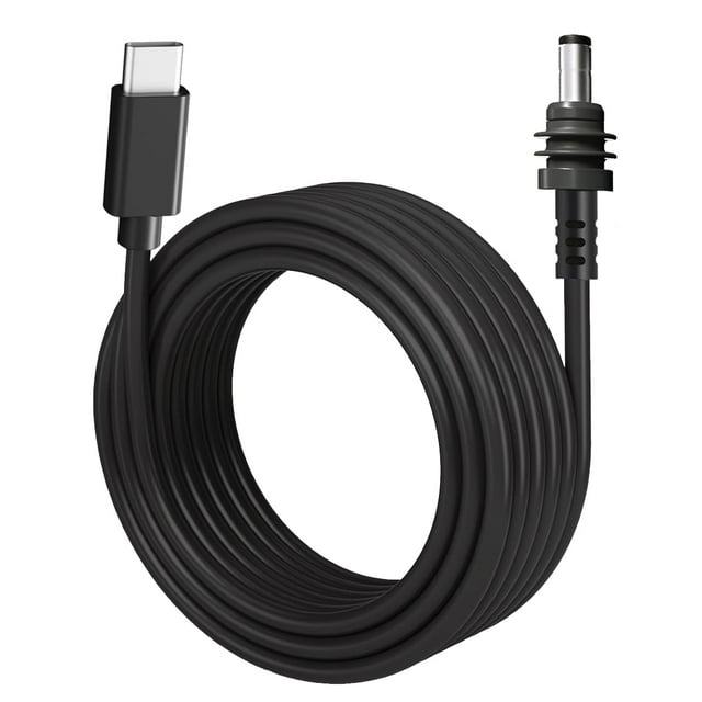 Cable de alimentación NEDUL Starlink Mini USB C a DC, 20 V, 10 m, resistente al agua