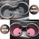thumbnail image 4 of Posavasos para portavasos de coche, posavasos para portavasos, accesorios de coche brillantes de 2,75 pulgadas, paquete de 4, bonitos accesorios de coche para mujer, cumpleaños, fiesta, regalo (p, 4 of 5