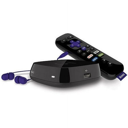Roku 4230R 3 Streaming Player 2,000+ Channels, Black