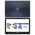 thumbnail image 1 of Laptops Screen LCD Back Cover Front Frame Hinges Palmrest Bottom Case For ASUS X542 X542UAR BA R542 UA FL8000U A580 F580 V580 Blue AB Hinges, 1 of 6
