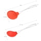 thumbnail image 2 of Juego de utensilios de cocina de acero inoxidable de silicona, utensilio de cocina con cabeza de silicona flexible de 2 piezas, 2 of 5