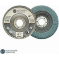 thumbnail image 2 of Benchmark Abrasives 4.5” Zirconia Curved Fillet Weld Flap Discs (5 Pack) - 80 Grit, 2 of 6