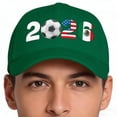 thumbnail image 5 of Ohmyroo 2026 Host Nations Soccer Cap Adjustable Cotton Supporter Hat For Game Day, 5 of 5