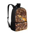 thumbnail image 2 of Uourmeti Lizard Pattern Backpack for Women, 17 Inchs Wear Resistant Durable Fabric Student Bookbag for Daily Use Travel, 2 of 6