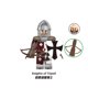 thumbnail image 5 of Set de 8 Figuras Medievales de Bloques – Caballeros de Jerusalén y Trípoli, Mini muñecos de construcción de ABS, Juguete de rol para niños, 5 of 9