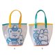 thumbnail image 3 of Bolsa de playa de jalea de PVC transparente, bolso de mano grande con estampado de conejo de oso de dibujos animados Feliz Sencillez, 3 of 5