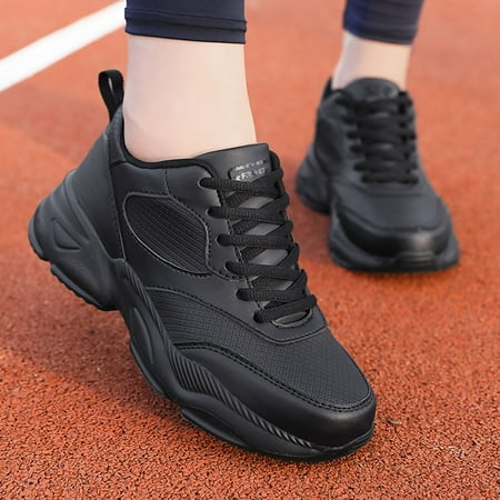 

Christmas Ladies Shoes Casual Large Size Lightweight Comfortable Breathable Casual Shoes Lace Up Sports Shoes