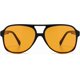 thumbnail image 2 of Retro Polarised Sunglasses for Women Men Oversized Vintage 70s Pilot Sunglasses Large Frame Classic Double Bridge Retro Glasses Anti UV400, 2 of 5